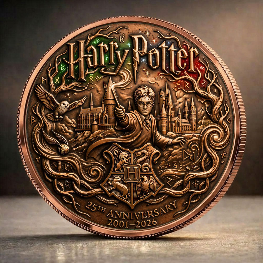 Harry Potter 25th Anniversary Commemorative Coin – TANTN21544