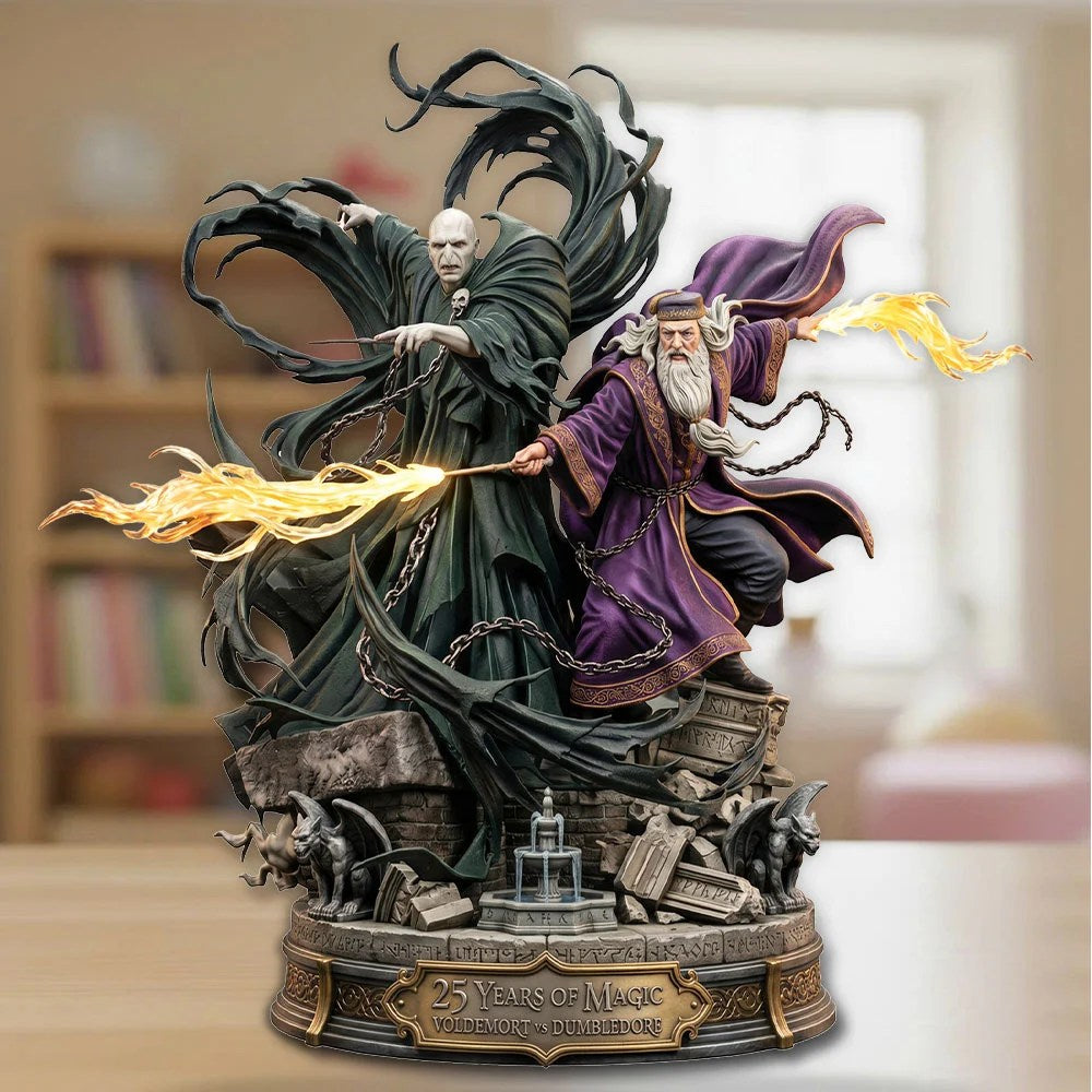 Harry Potter 25th Anniversary Custom Shape Acrylic Plaque – TMTHU10050