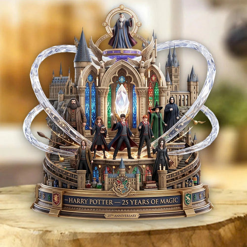 Harry Potter 25th Anniversary Custom Shape Acrylic Plaque – TMTHU9364