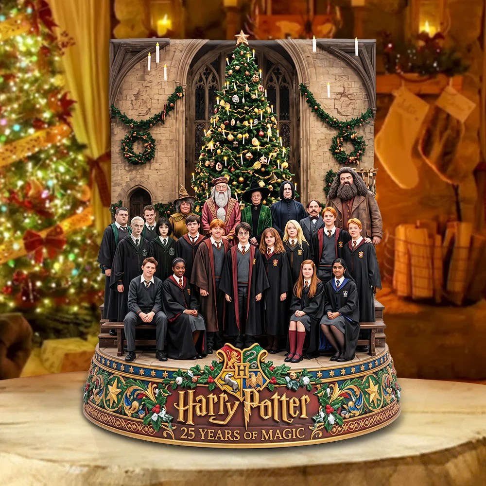 Harry Potter 25th Anniversary Custom Shape Acrylic Plaque – TMTHU9997