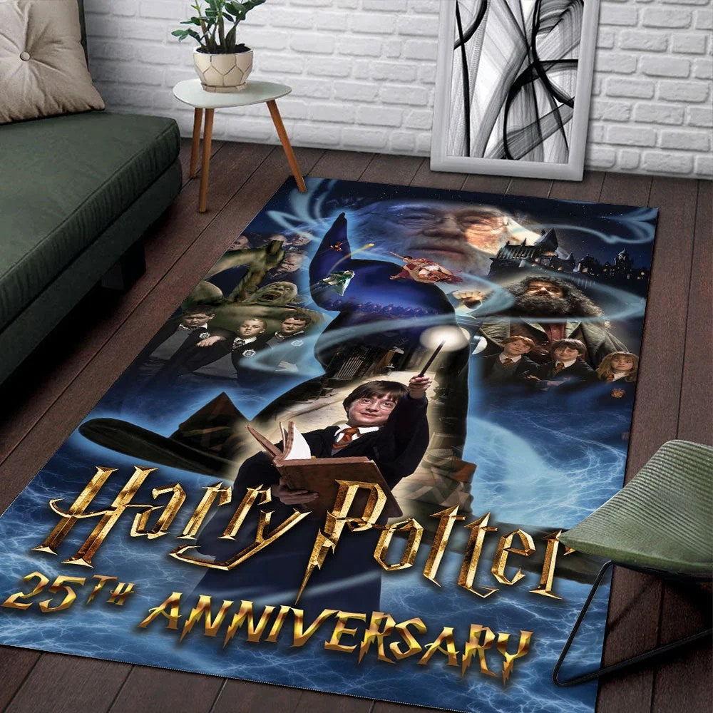 Harry Potter 25th Anniversary Rectangular Rug – TMTHU9252