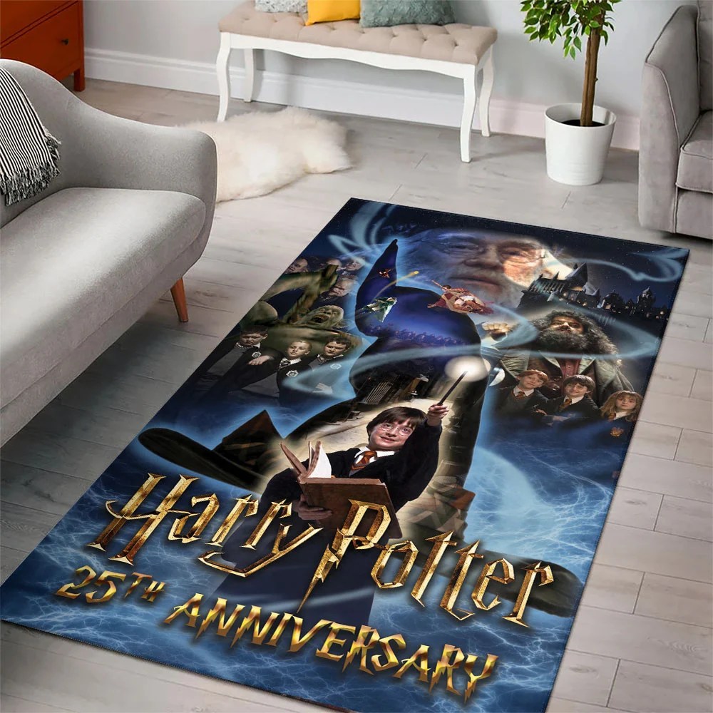 Harry Potter 25th Anniversary Rectangular Rug – TMTHU9252