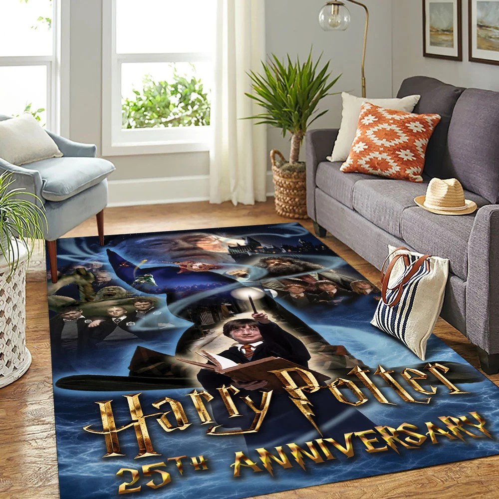 Harry Potter 25th Anniversary Rectangular Rug – TMTHU9252