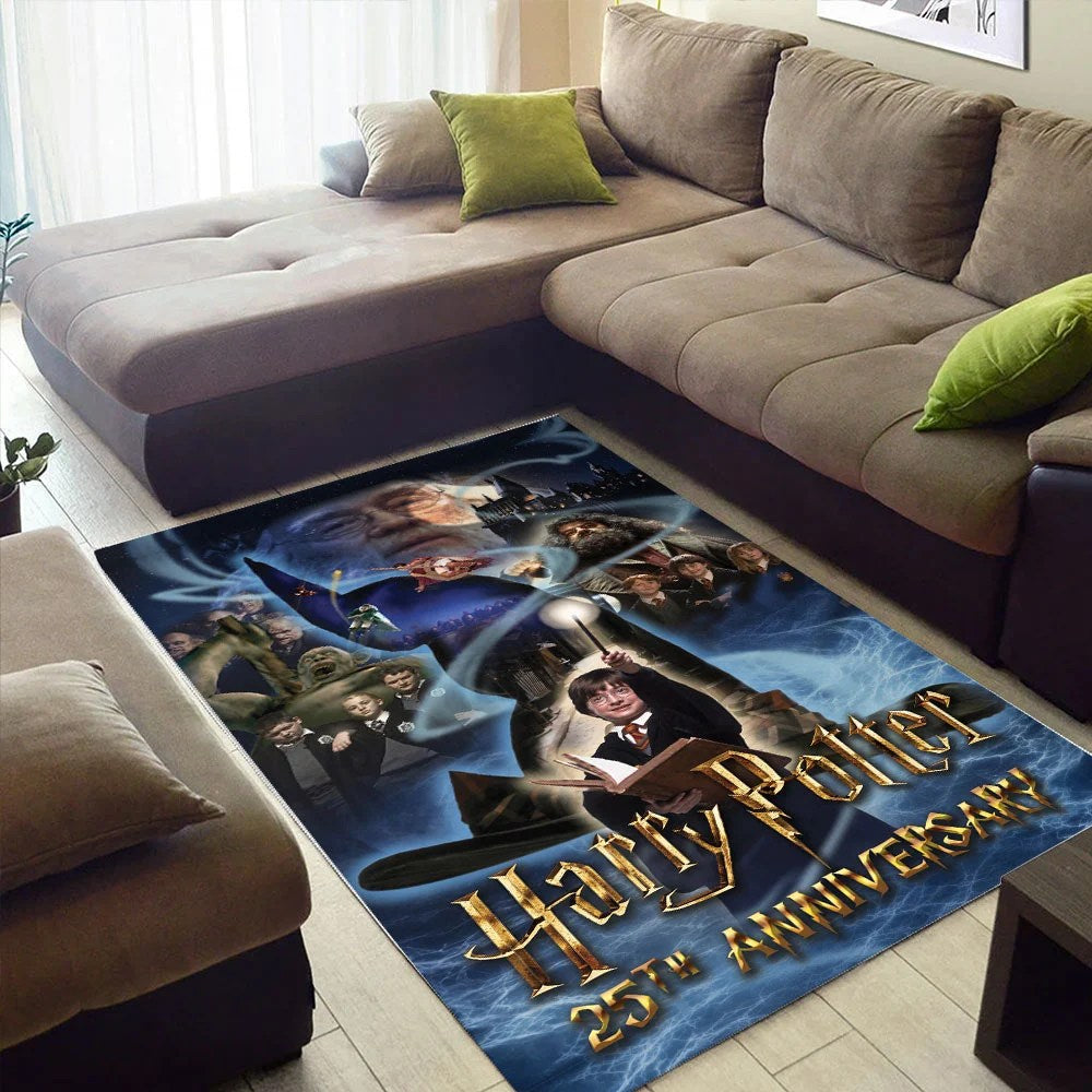 Harry Potter 25th Anniversary Rectangular Rug – TMTHU9252