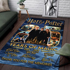 Harry Potter 25th Anniversary Rectangular Rug – TMTHU9253