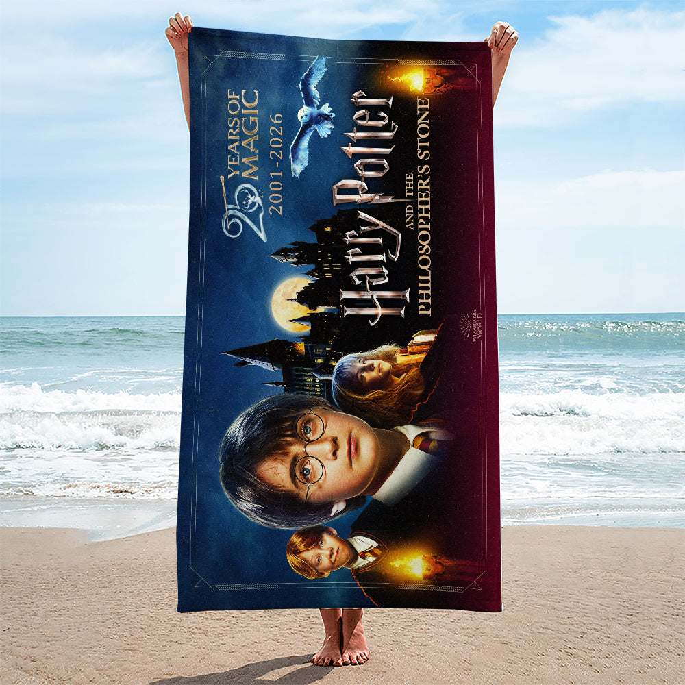 Harry Potter 25th Anniversary Rectangle Beach Towel – MAITM14167