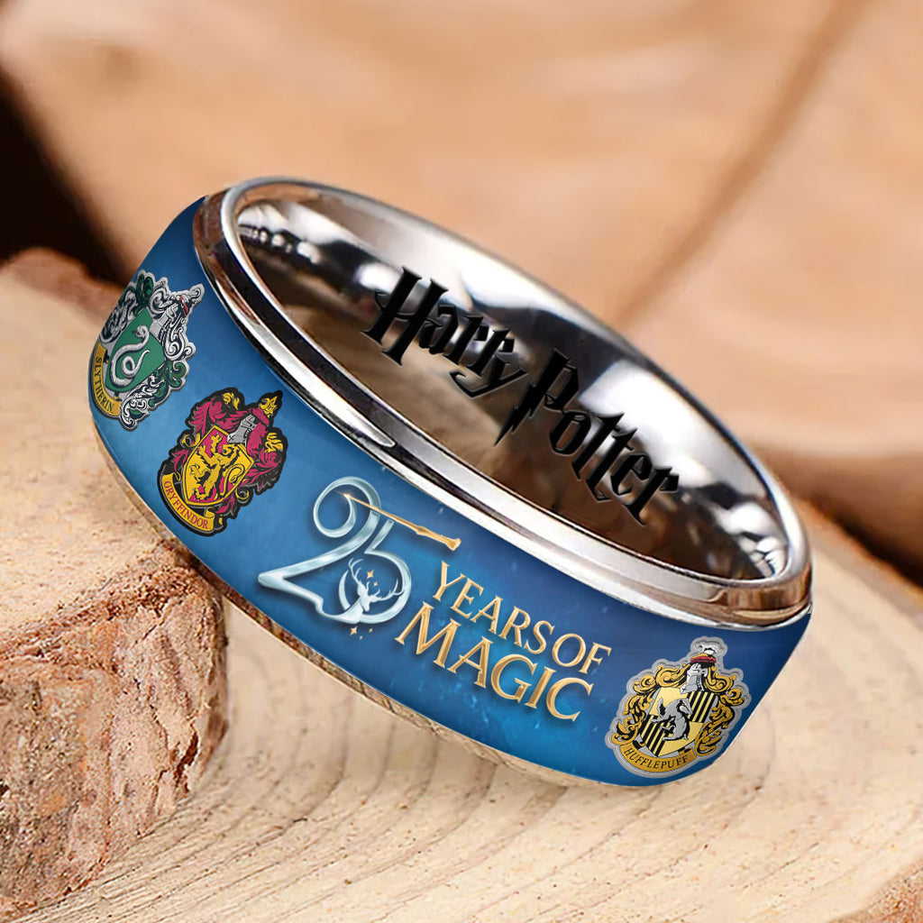 Harry Potter 25th Anniversary Custom Alloy Ring – HOATT15264
