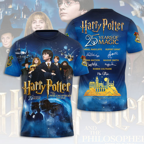 Harry Potter 25th Anniversary 3D Apparel – HOATT15226