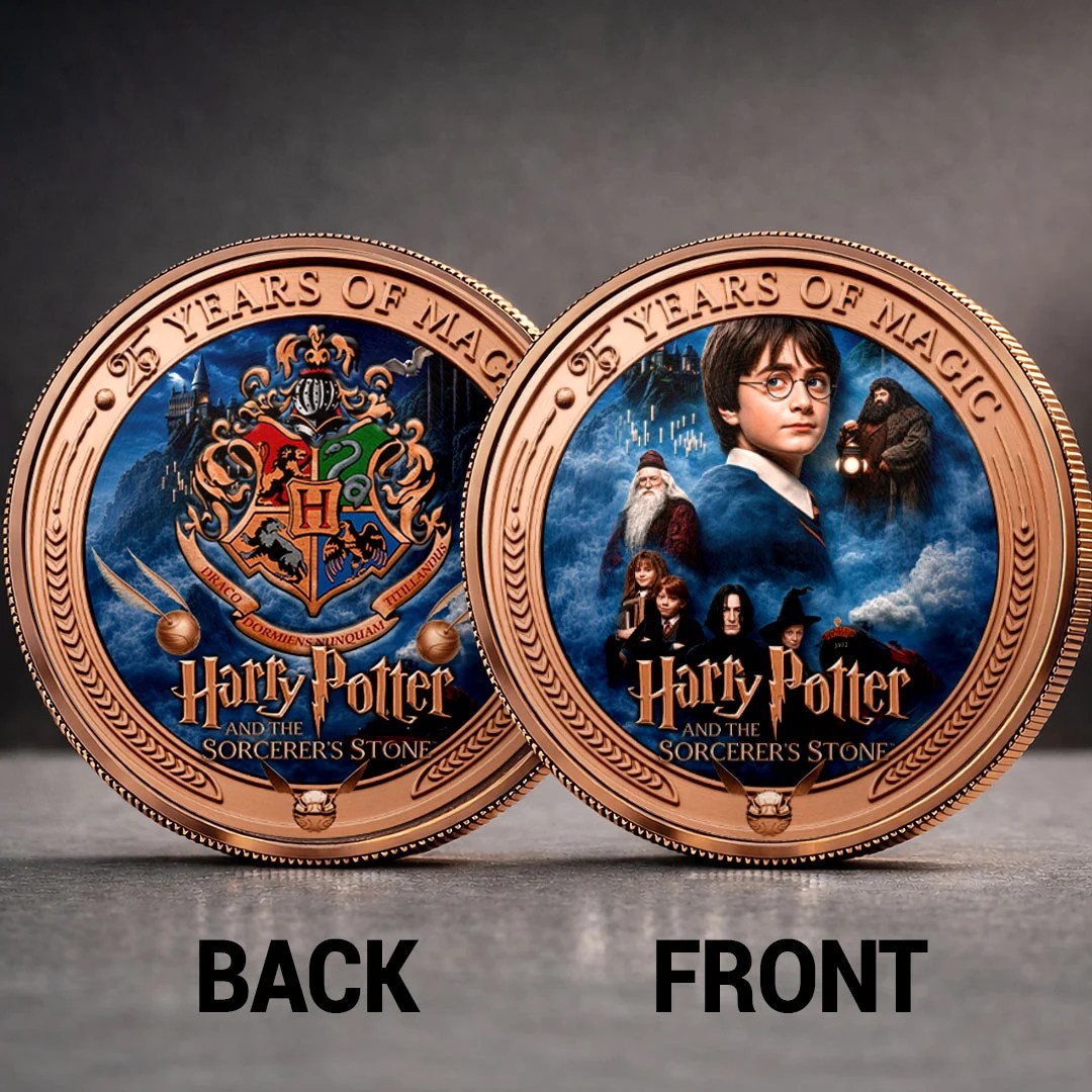 Harry Potter 25th Anniversary Commemorative Coin – HOATT20455