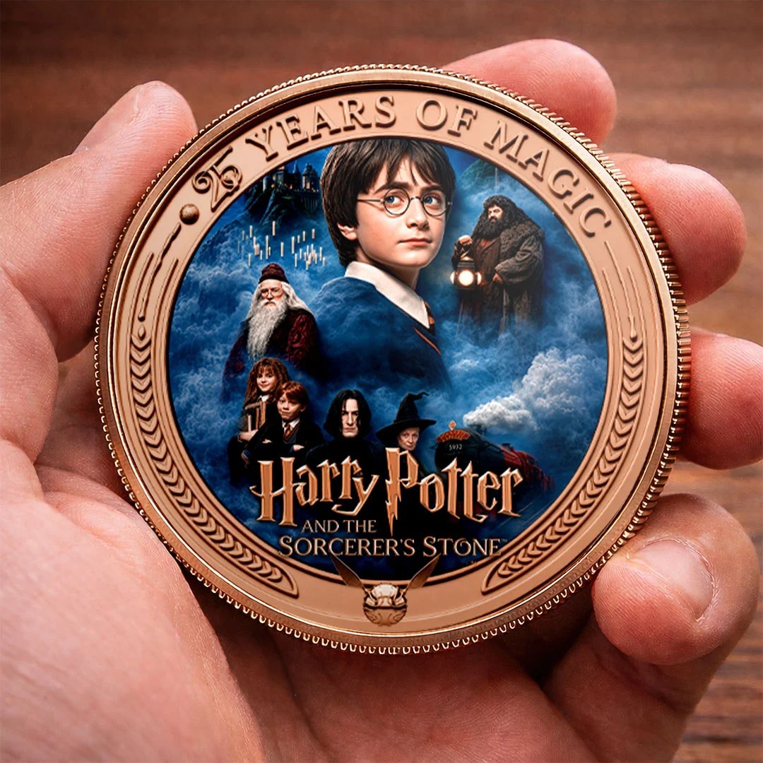 Harry Potter 25th Anniversary Commemorative Coin – HOATT20455