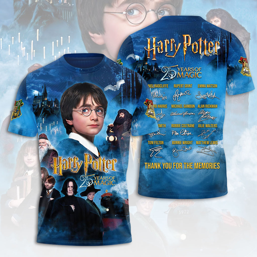 Harry Potter 25th Anniversary 3D Apparel – HOATT15200