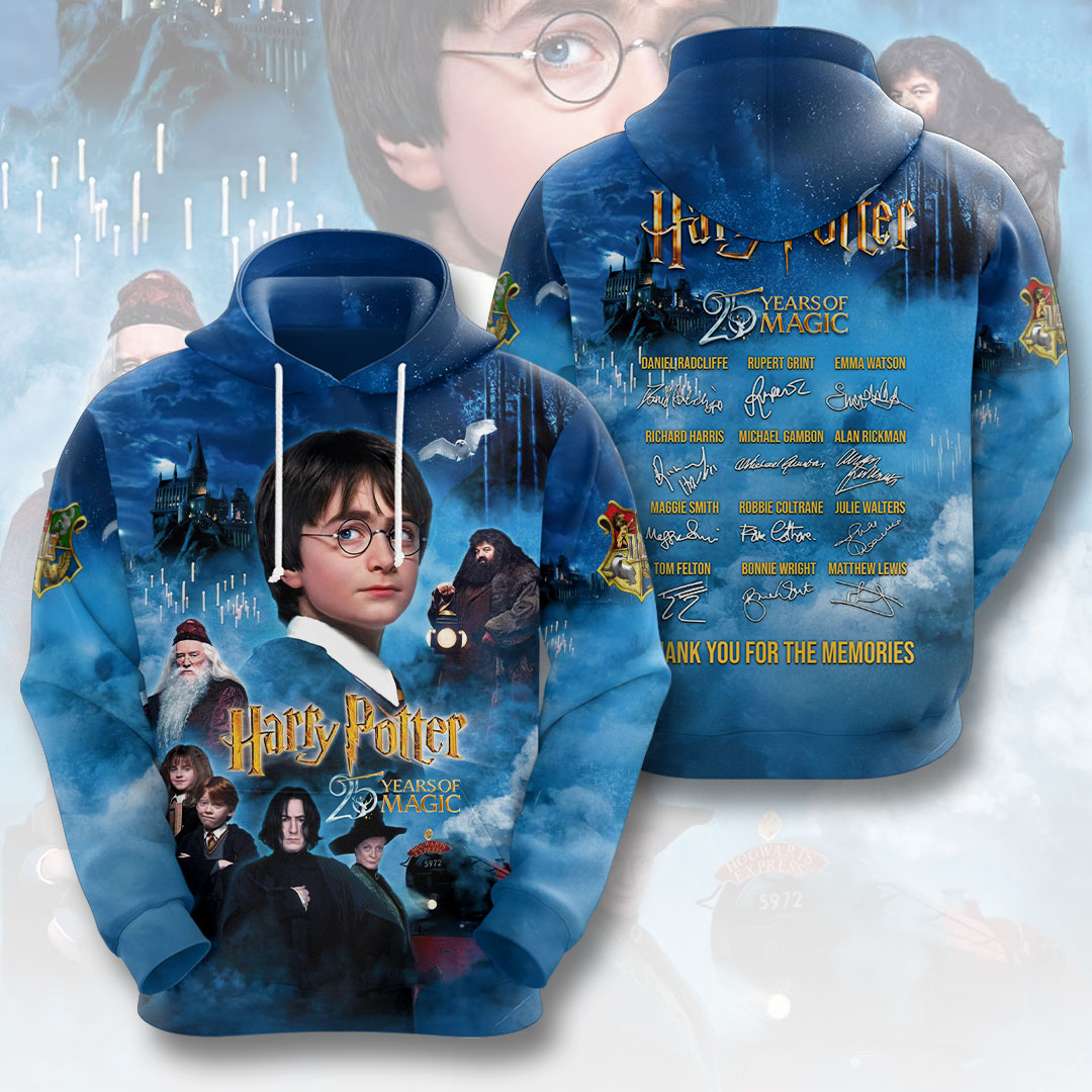 Harry Potter 25th Anniversary 3D Apparel – HOATT15200