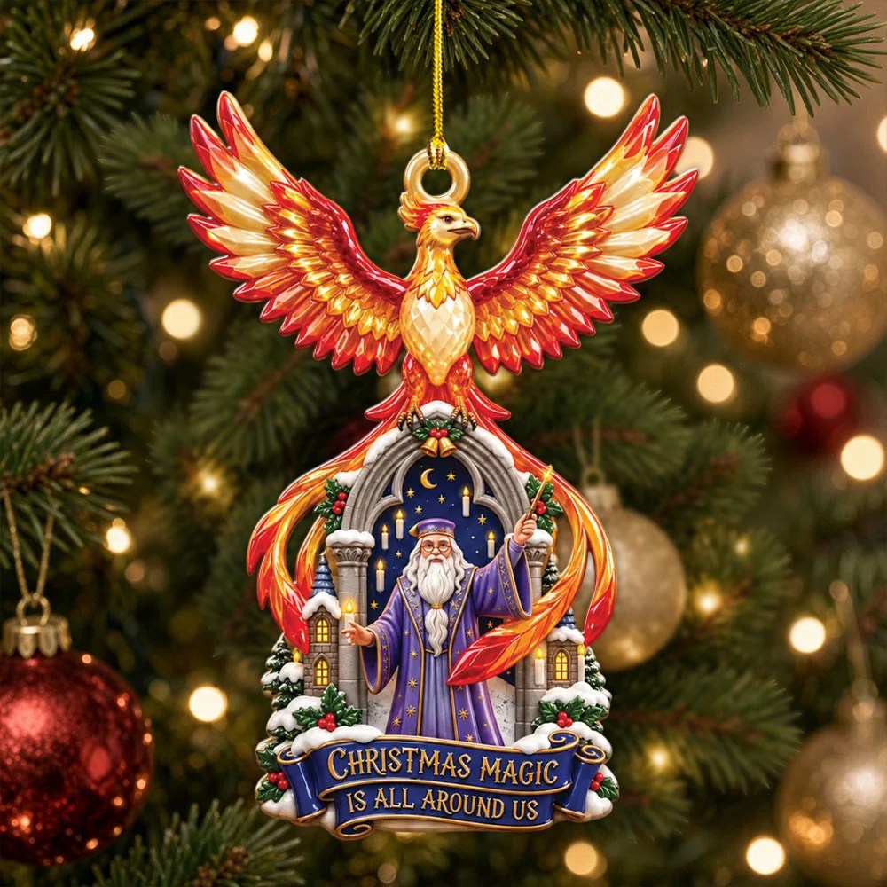 Harry Potter Custom Shape 2-side Printed Acrylic Ornament – MAITM15482