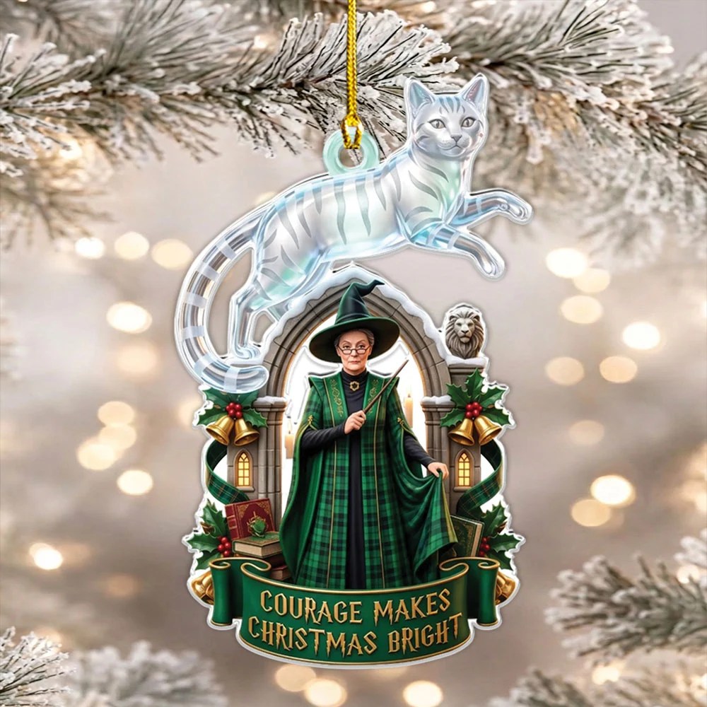 Harry Potter Custom Shape 2-side Printed Acrylic Ornament – MAITM15485