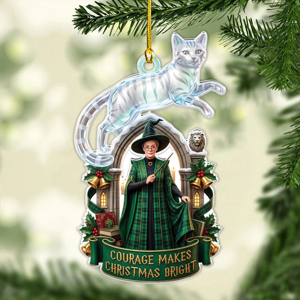 Harry Potter Custom Shape 2-side Printed Acrylic Ornament – MAITM15485