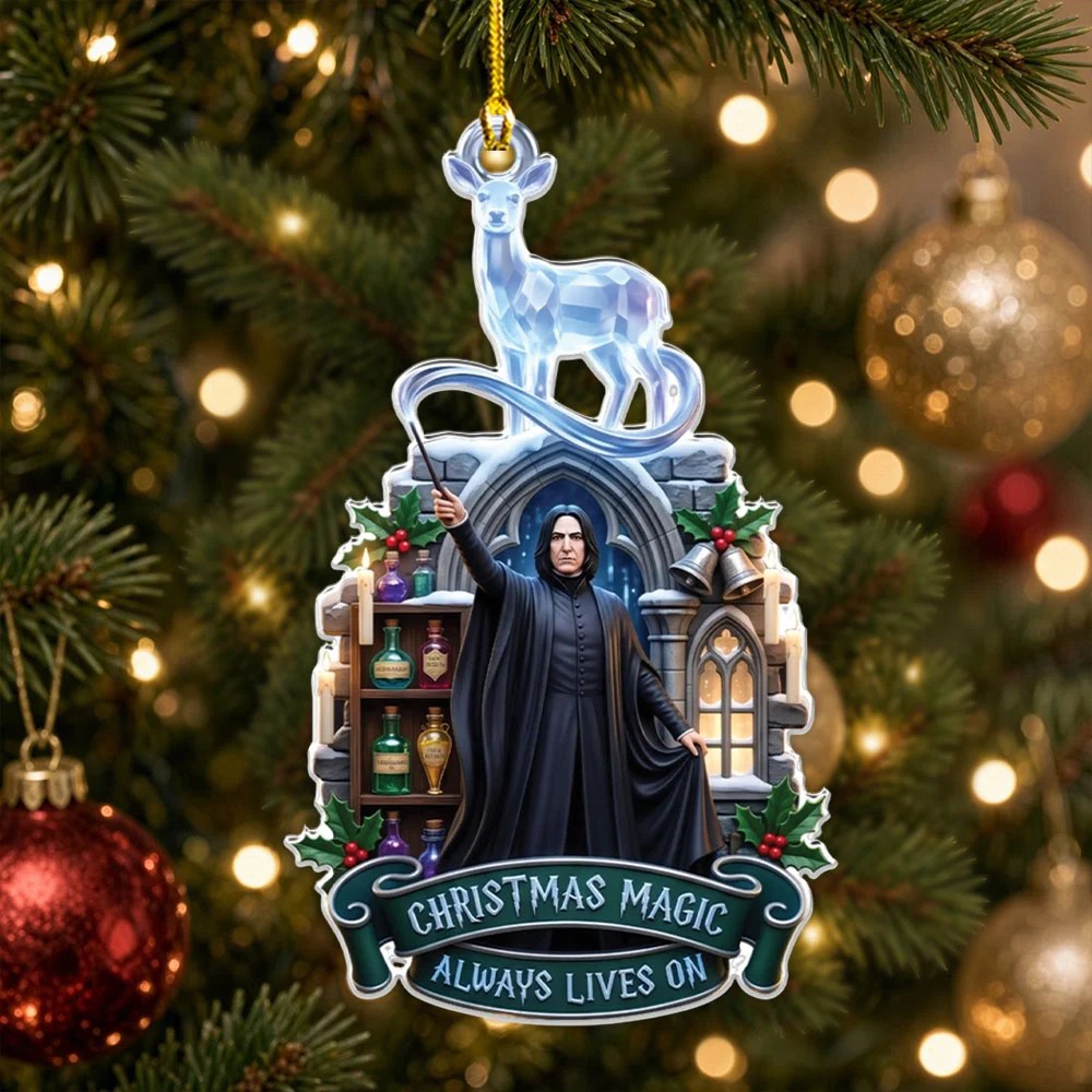Harry Potter Custom Shape 2-side Printed Acrylic Ornament – MAITM15486
