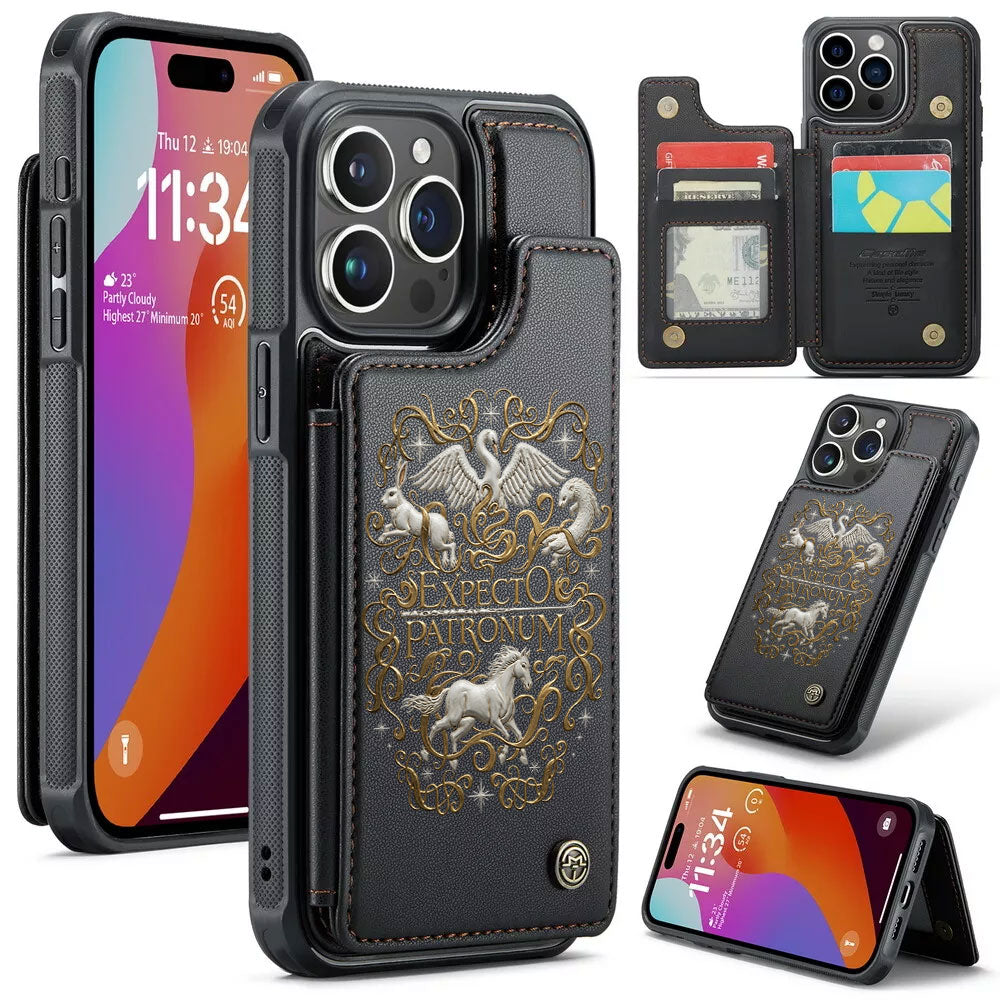 Harry Potter Leather Wallet Phone Case – TMTHU7467