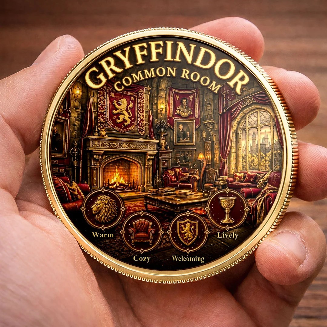 Harry Potter x Gryffindor Commemorative Coin – MAITM15475