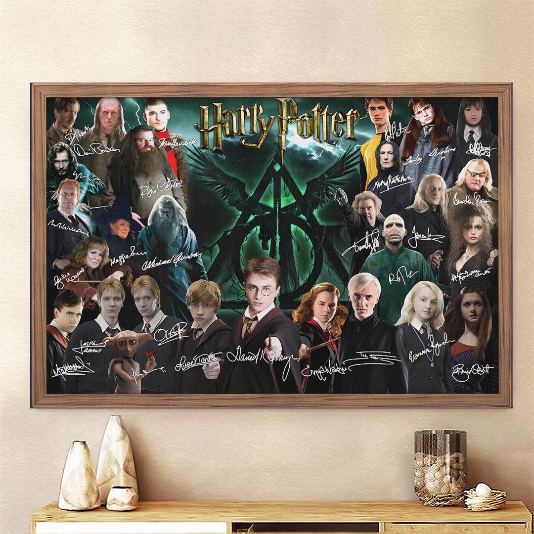 Harry Potter Rectangle Canvas With Inner Frame – HOATT15346