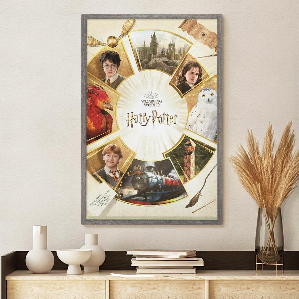 Harry Potter Rectangle Canvas With Inner Frame – HOATT15392