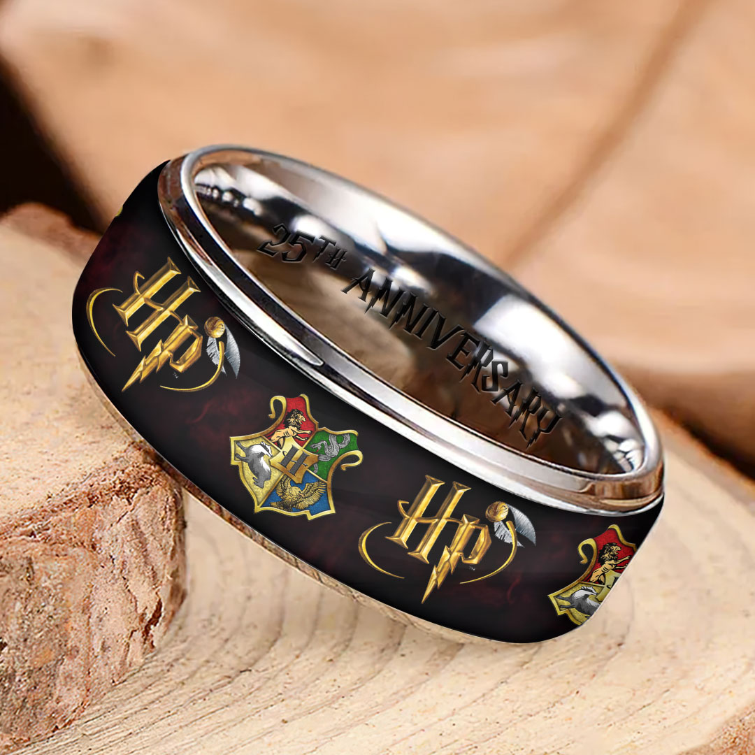 Harry Potter 25th Anniversary Custom Alloy Ring – TMTHU2758