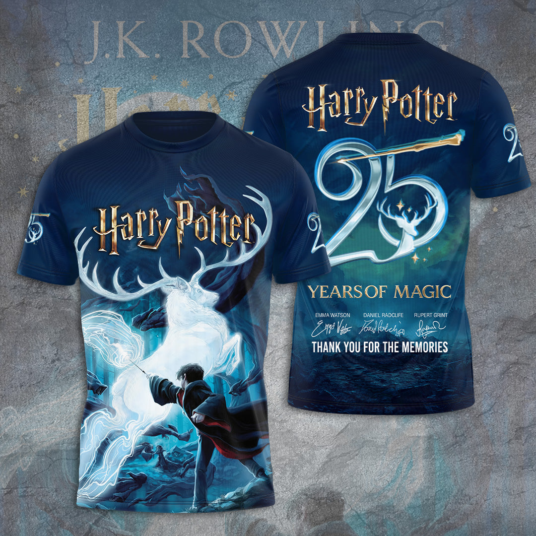 Harry Potter 25th Anniversary 3D Apparel – GNE4776