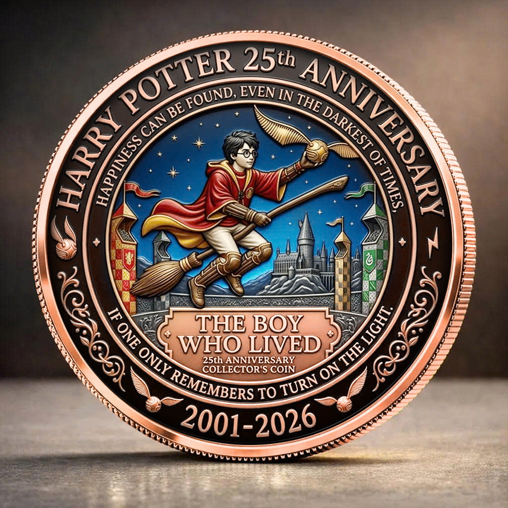 Harry Potter 25th Anniversary Commemorative Coin – TANTN21552