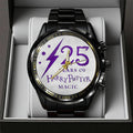 Harry Potter 25th Anniversary 2026 Black Stainless Steel Watch – TANTN19390