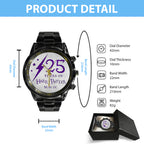 Harry Potter 25th Anniversary 2026 Black Stainless Steel Watch – TANTN19390