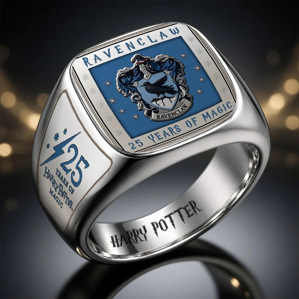 Harry Potter 25th Anniversary 3D Engraved Ring – HOATT20321