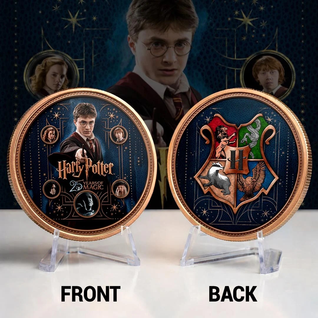 Harry Potter 25th Anniversary Commemorative Coin – HOATT20820