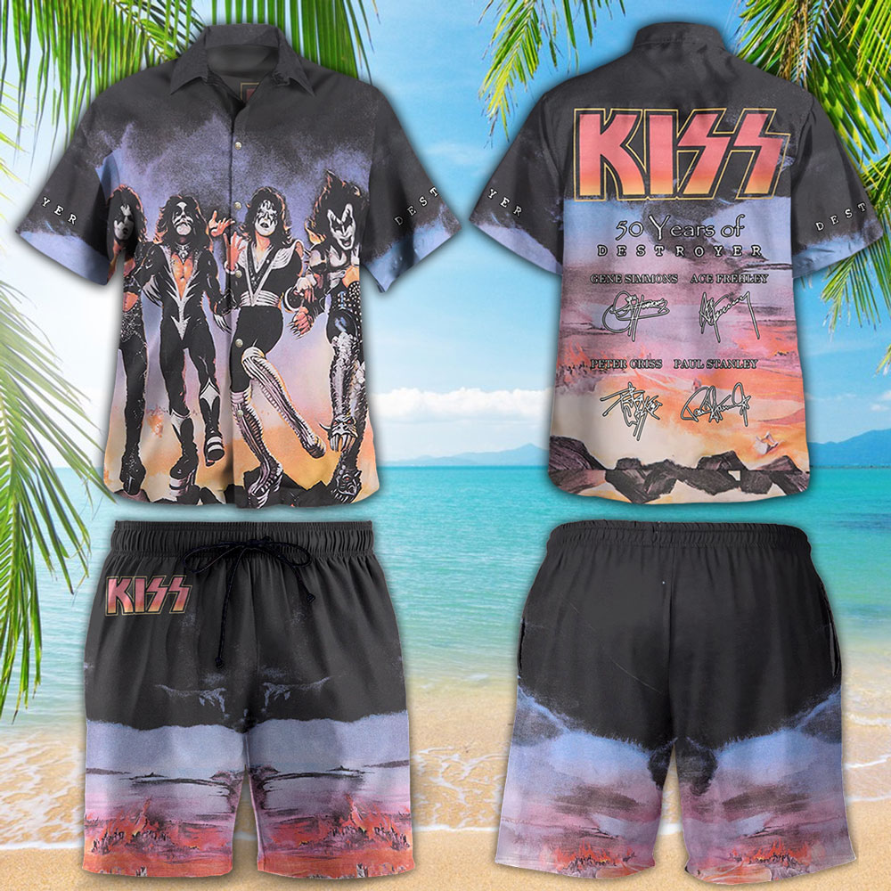 KISS 3D Hawaiian Apparel – TMTHU6612