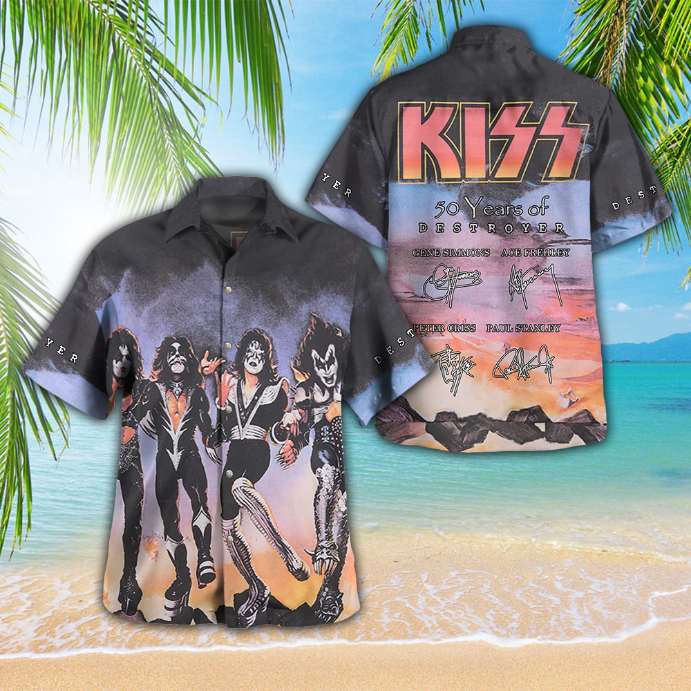 KISS 3D Hawaiian Apparel – TMTHU6612