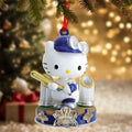 Hello Kitty x Los Angeles Dodgers Champions Custom Shape 2-sided Acrylic Ornament – TMTHU1859