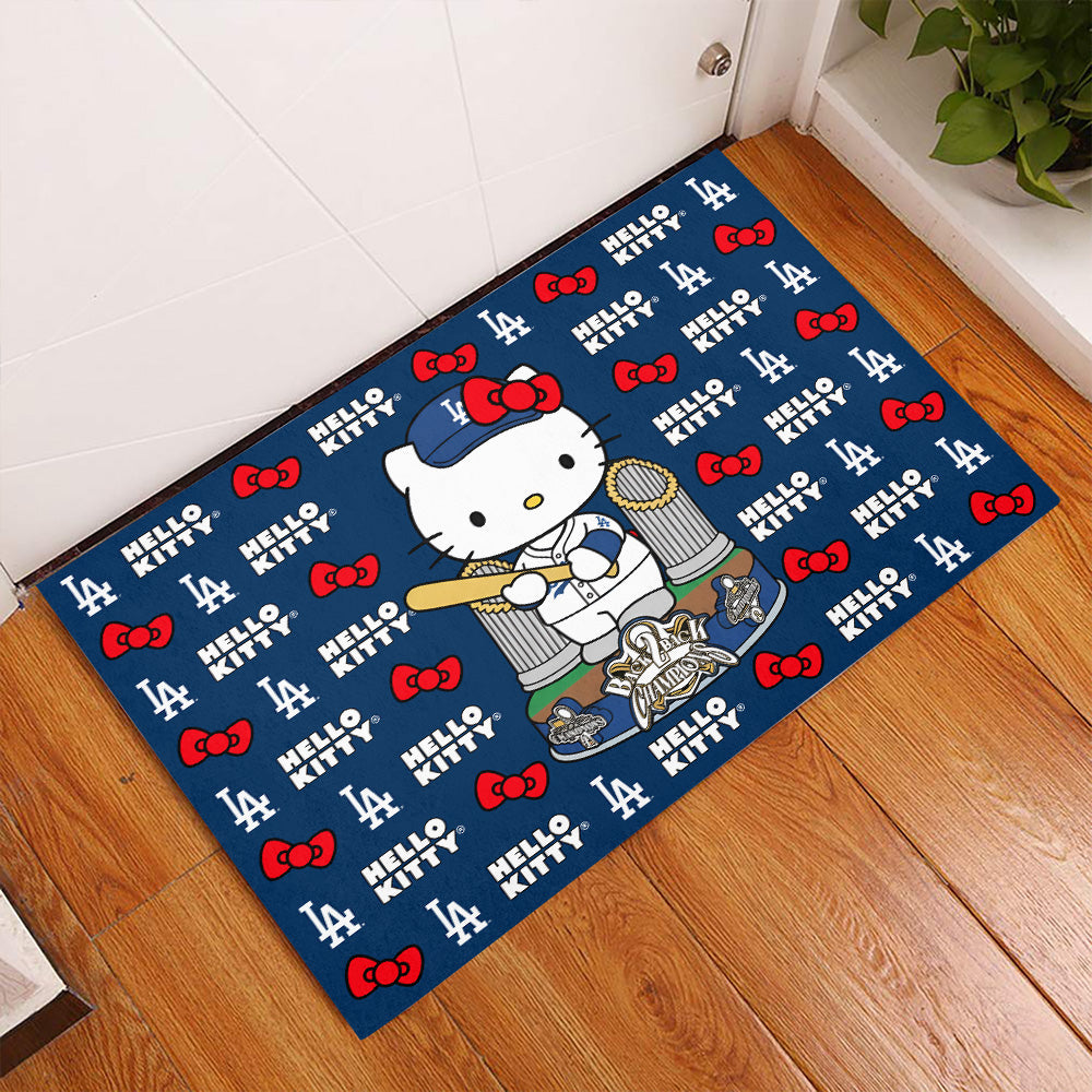 Hello Kitty x Los Angeles Dodgers Doormat – TMTHU2663