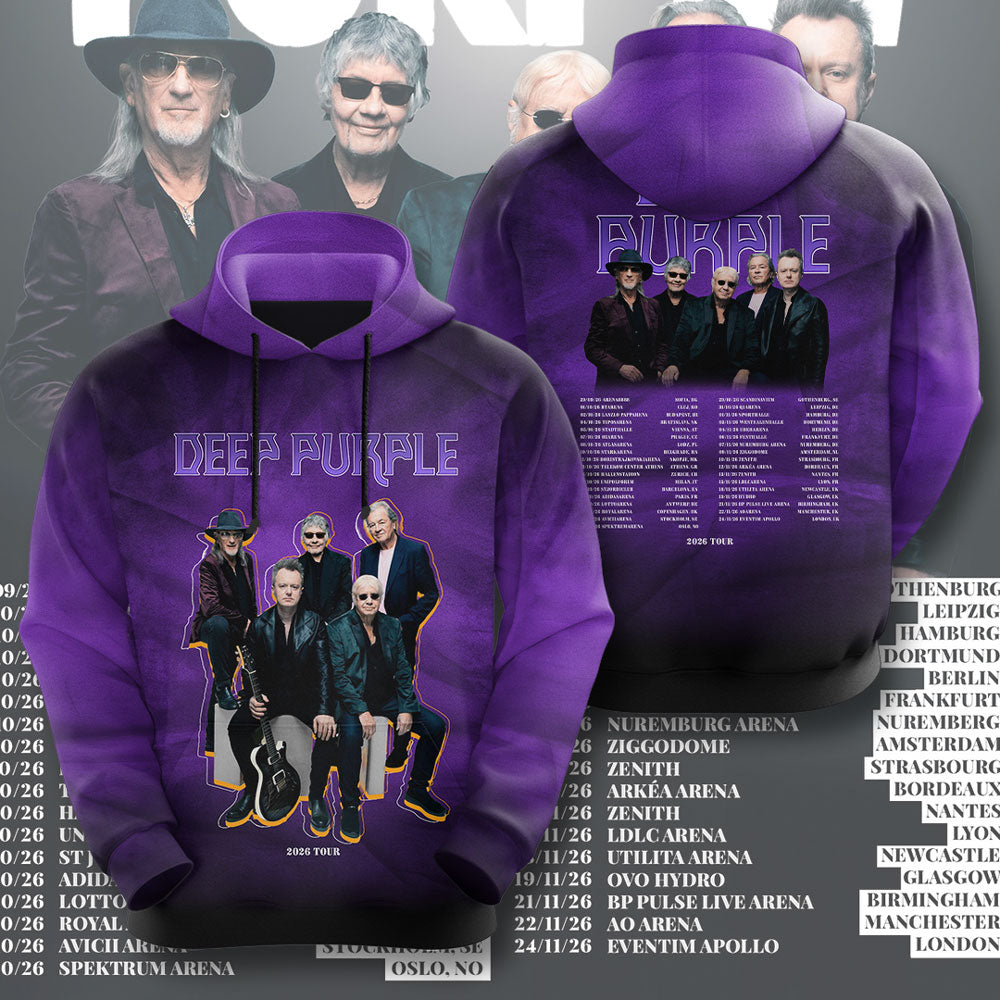 Deep Purple 3D Apparel – GNE4660