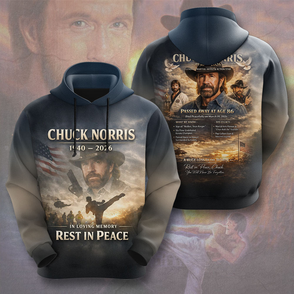 Chuck Norris 3D Apparel – GNE5597