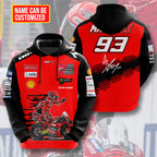 Personalized Ducati Lenovo Team x Marc Marquez 3D Apparel – TMTHU1184
