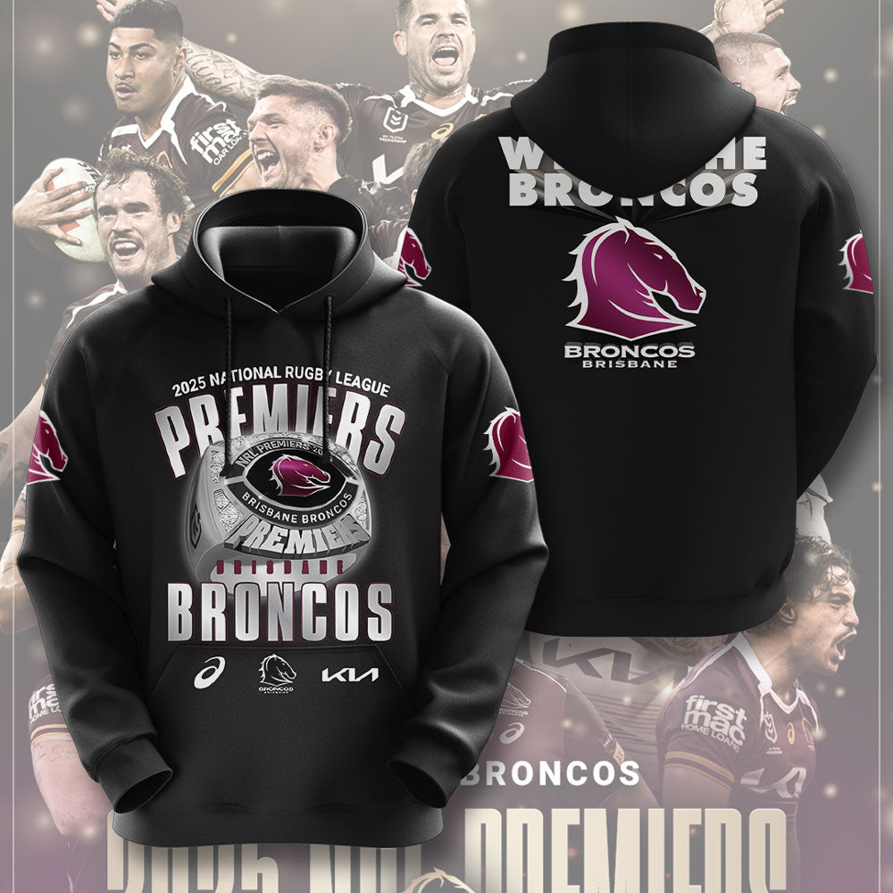Brisbane Broncos 3D Apparel – TMTHU1288