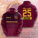 Brisbane Broncos 3D Apparel – TMTHU1708