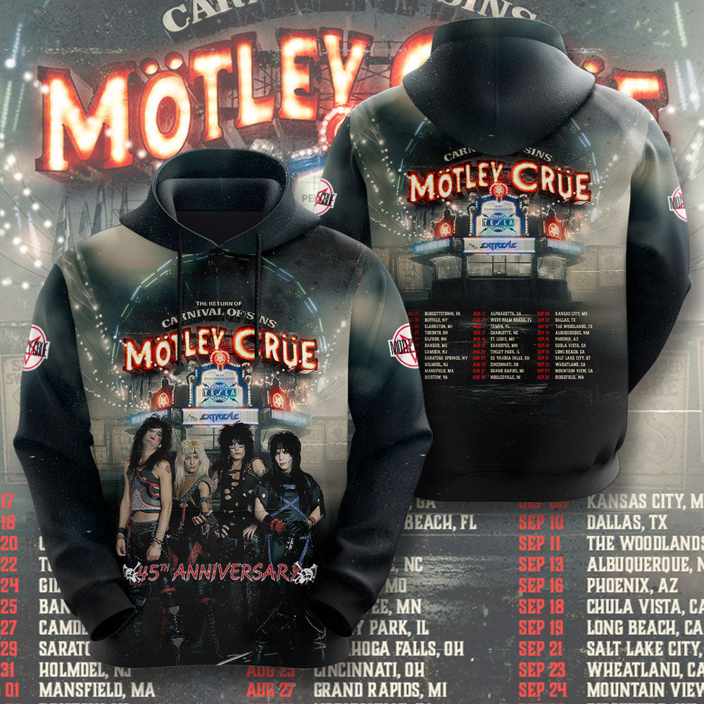 Mötley Crüe 3D Apparel – TMTHU2156