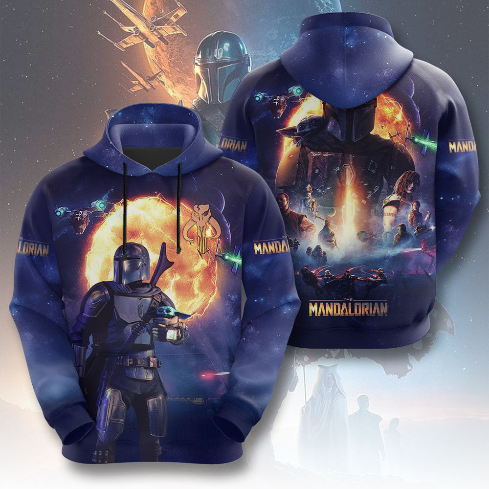 Star Wars x Mandalorian 3D Apparel – TMTHU3685