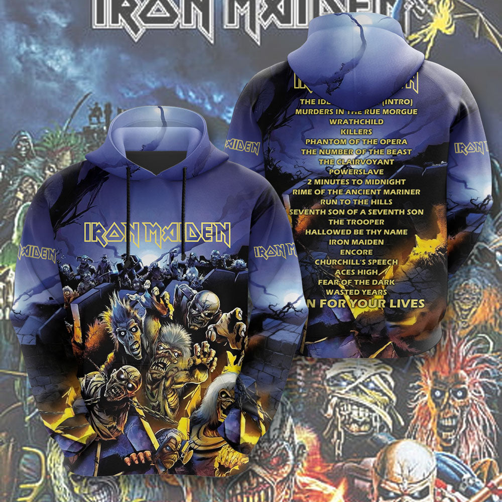 Iron Maiden 3D Apparel – TMTHU4289