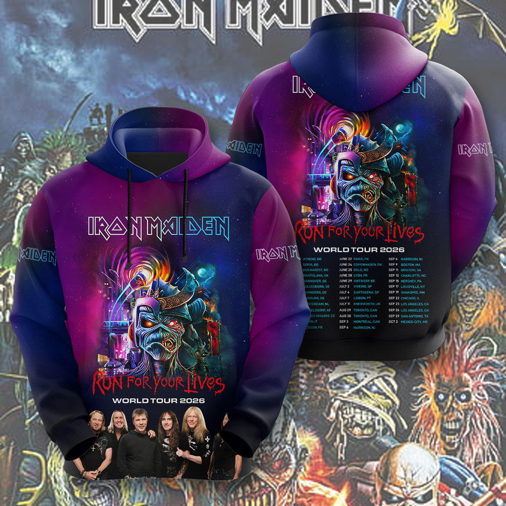 Iron Maiden 3D Apparel – TMTHU4452