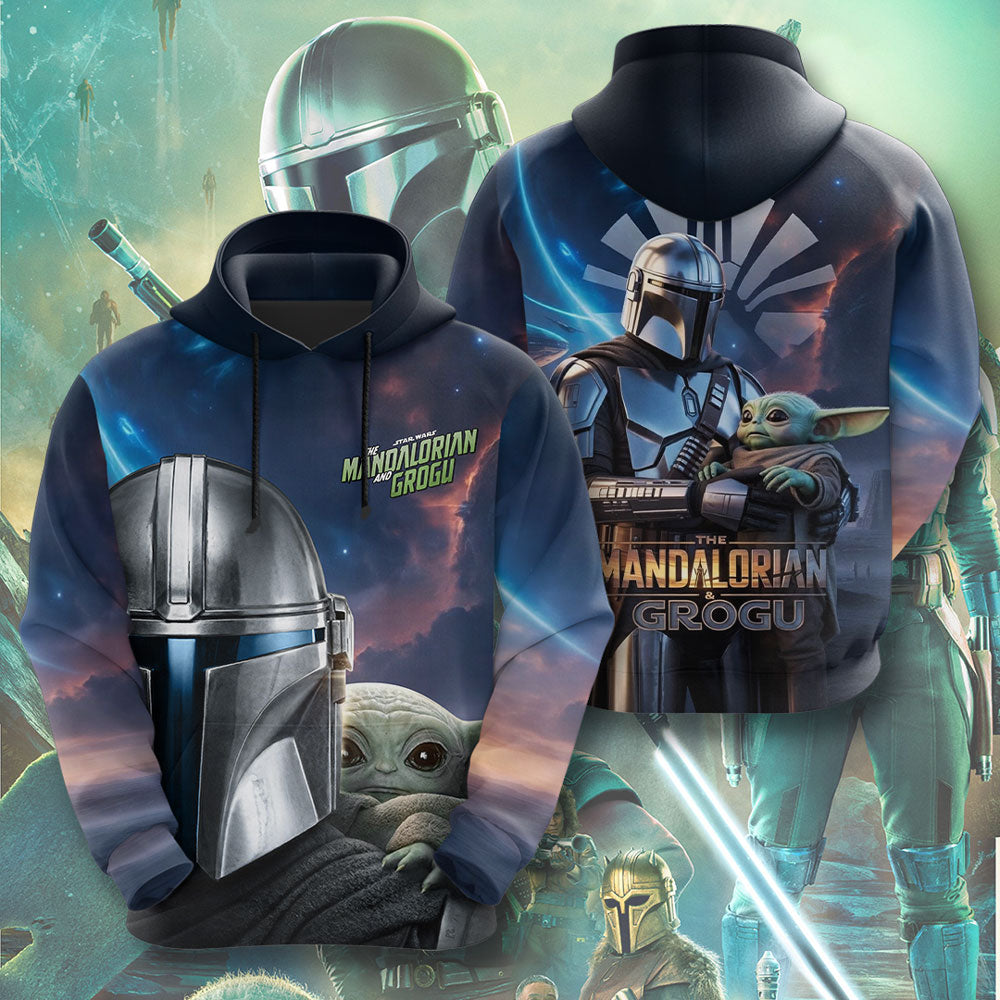 Star Wars x Mandalorian 3D Apparel – TMTHU5228