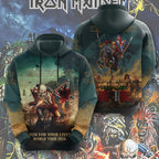 Iron Maiden 2026 World Tour 3D Apparel – TMTHU6605