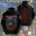 Iron Maiden 2026 World Tour 3D Apparel – TMTHU6647