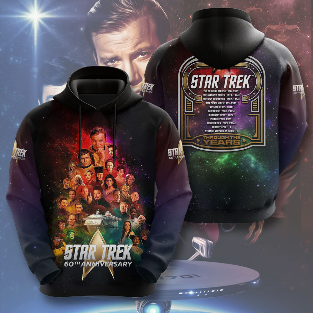 Star Trek 60th Anniversary 3D Apparel – TMTHU7474