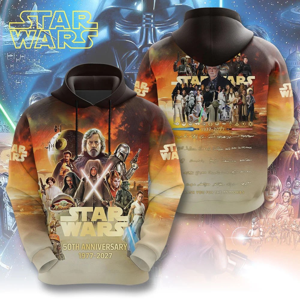 Star Wars 50th Anniversary 3D Apparel – TMTHU8583