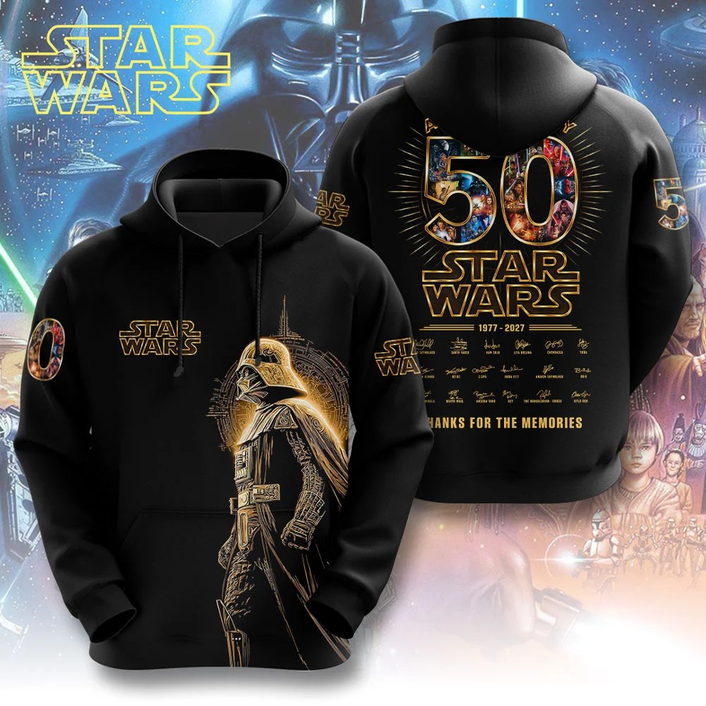 Star Wars 50th Anniversary 3D Apparel – TMTHU9972